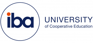 Logo von der iba University of Corporate Education.